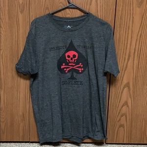 SOFLETE grey skull tshirt